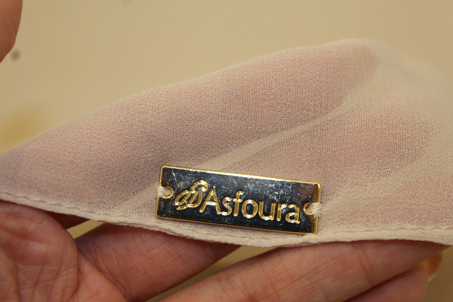 Foulard Crepe - Beige