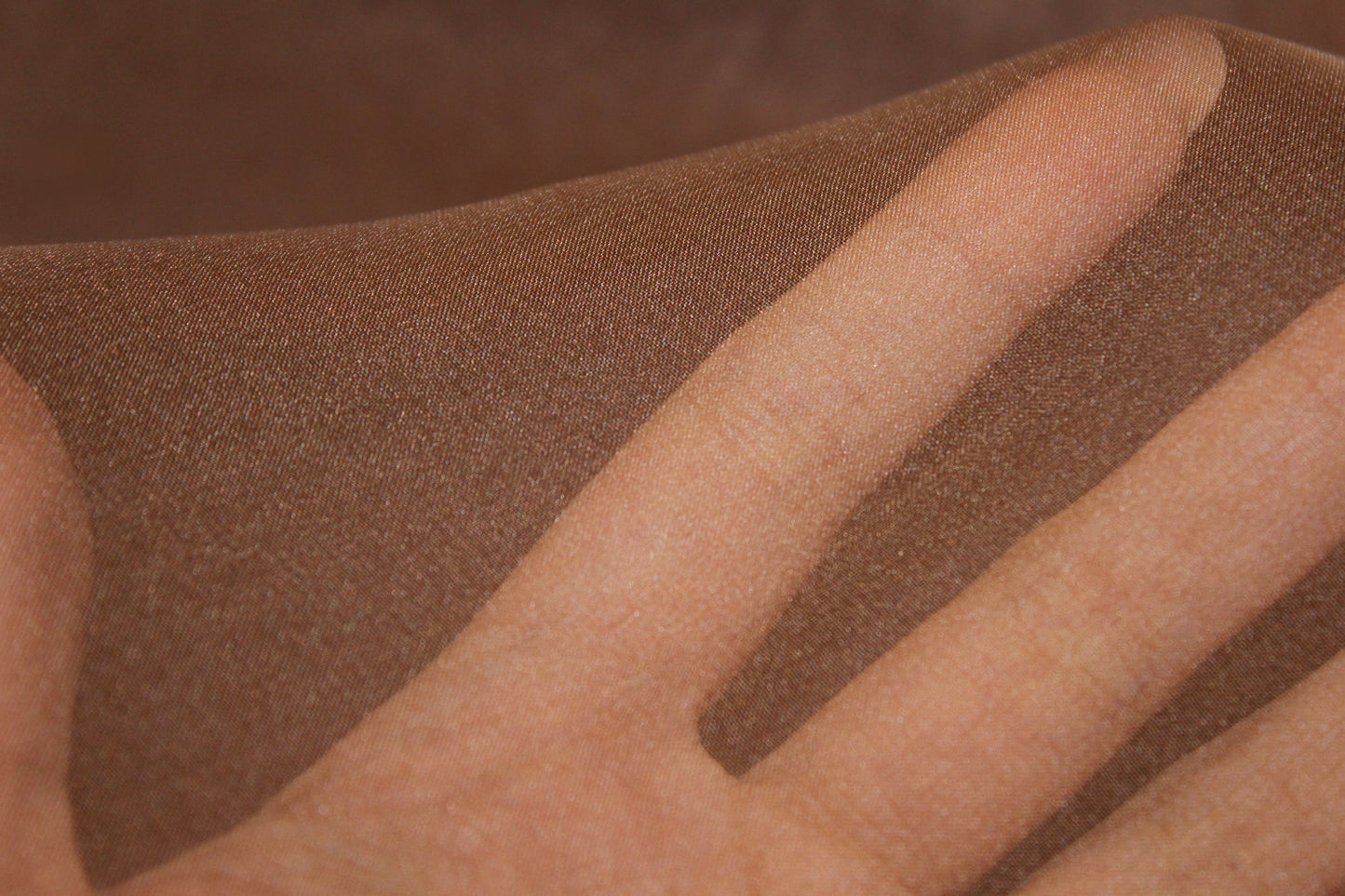 Foulard chiffon - Brown