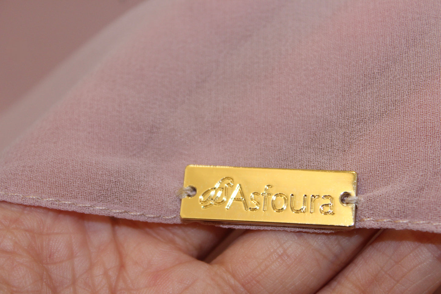 Foulard crepe - Pink