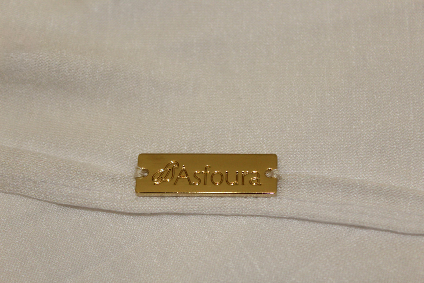 Mandel Cotton Kuwait - White