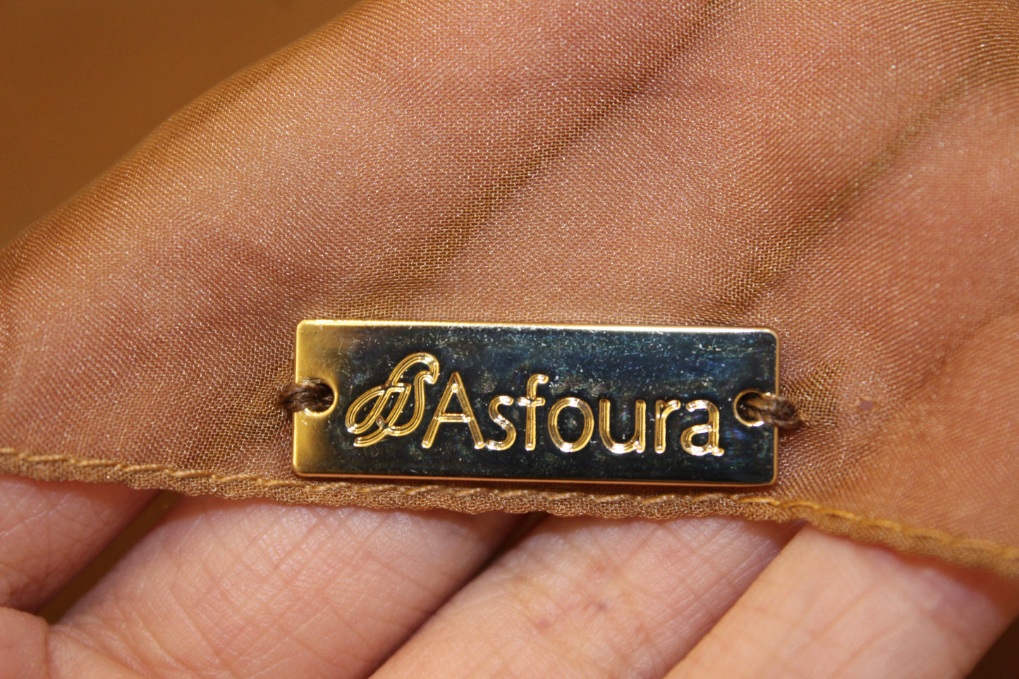 Foulard Chiffon - Dark Copper