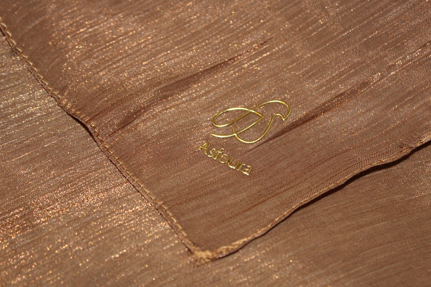 Foulard Organza - Dark Copper