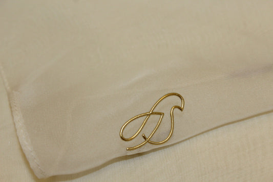 Foulard Chiffon - Off White