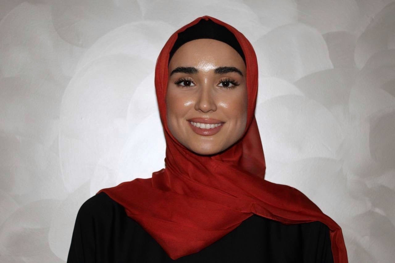 Everyday Silky Chiffon Hijab - Roof Terracotta