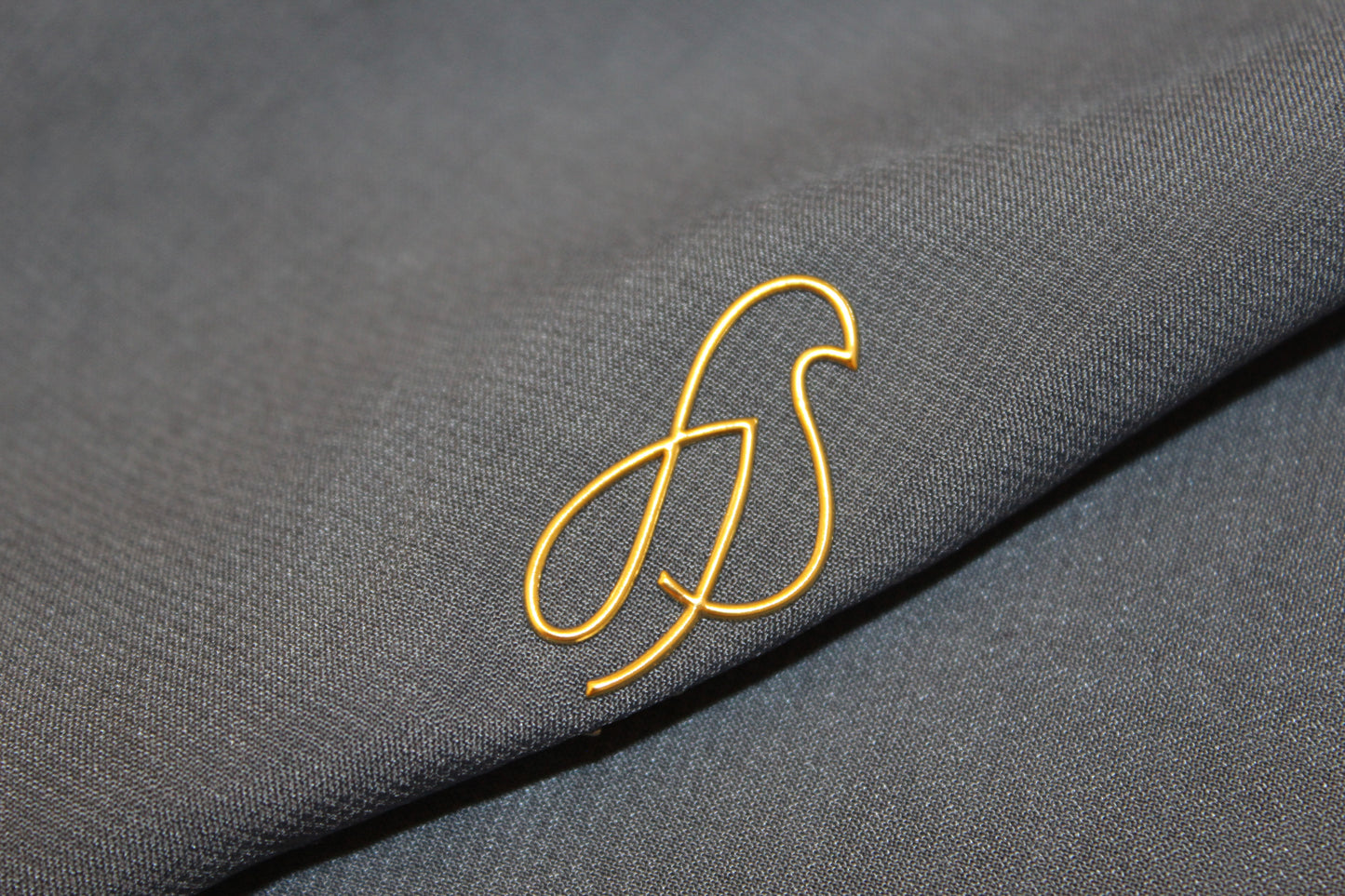 Foulard Double Chiffon - Navy Blue