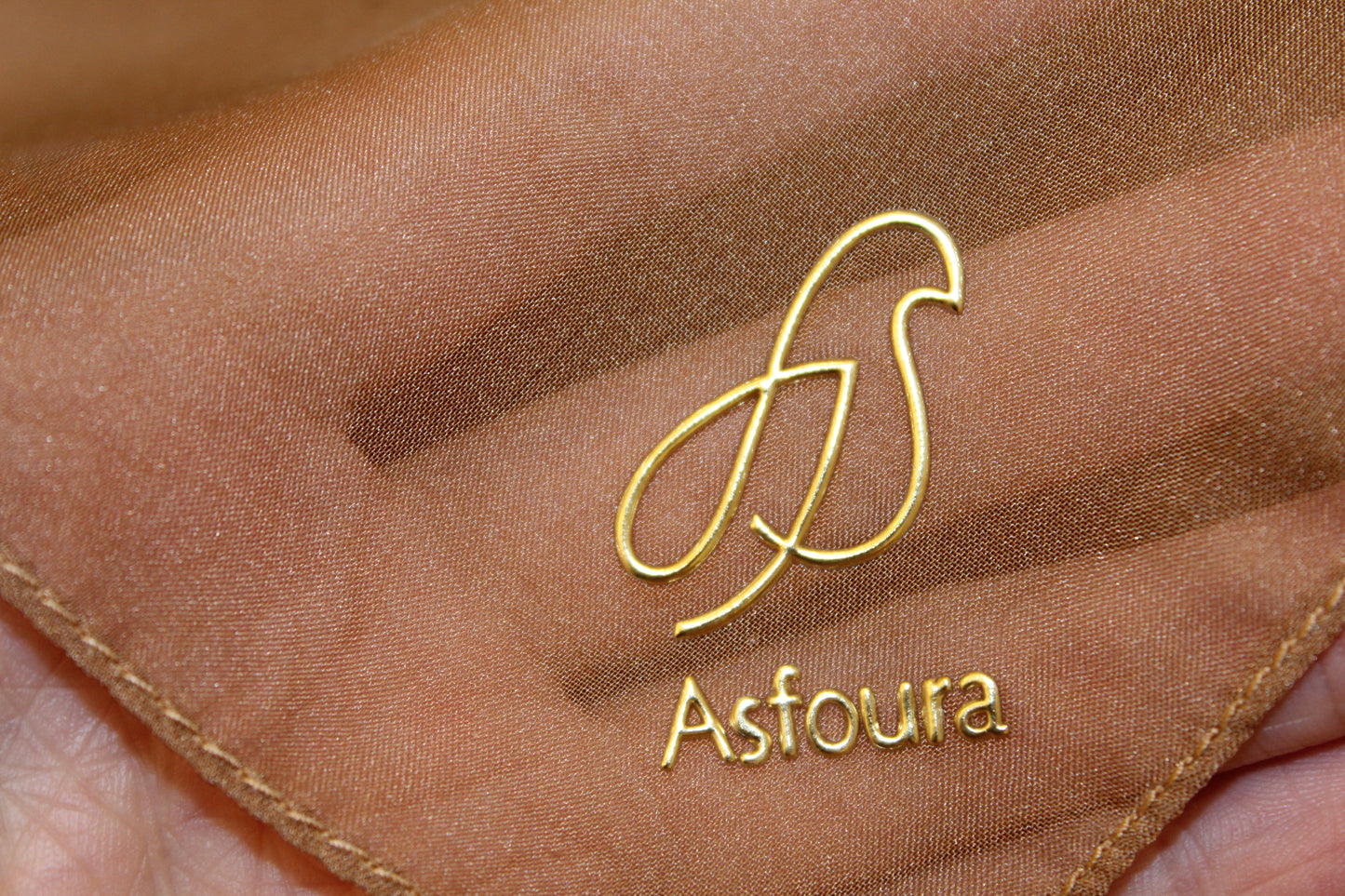 Foulard Chiffon - Dark Copper