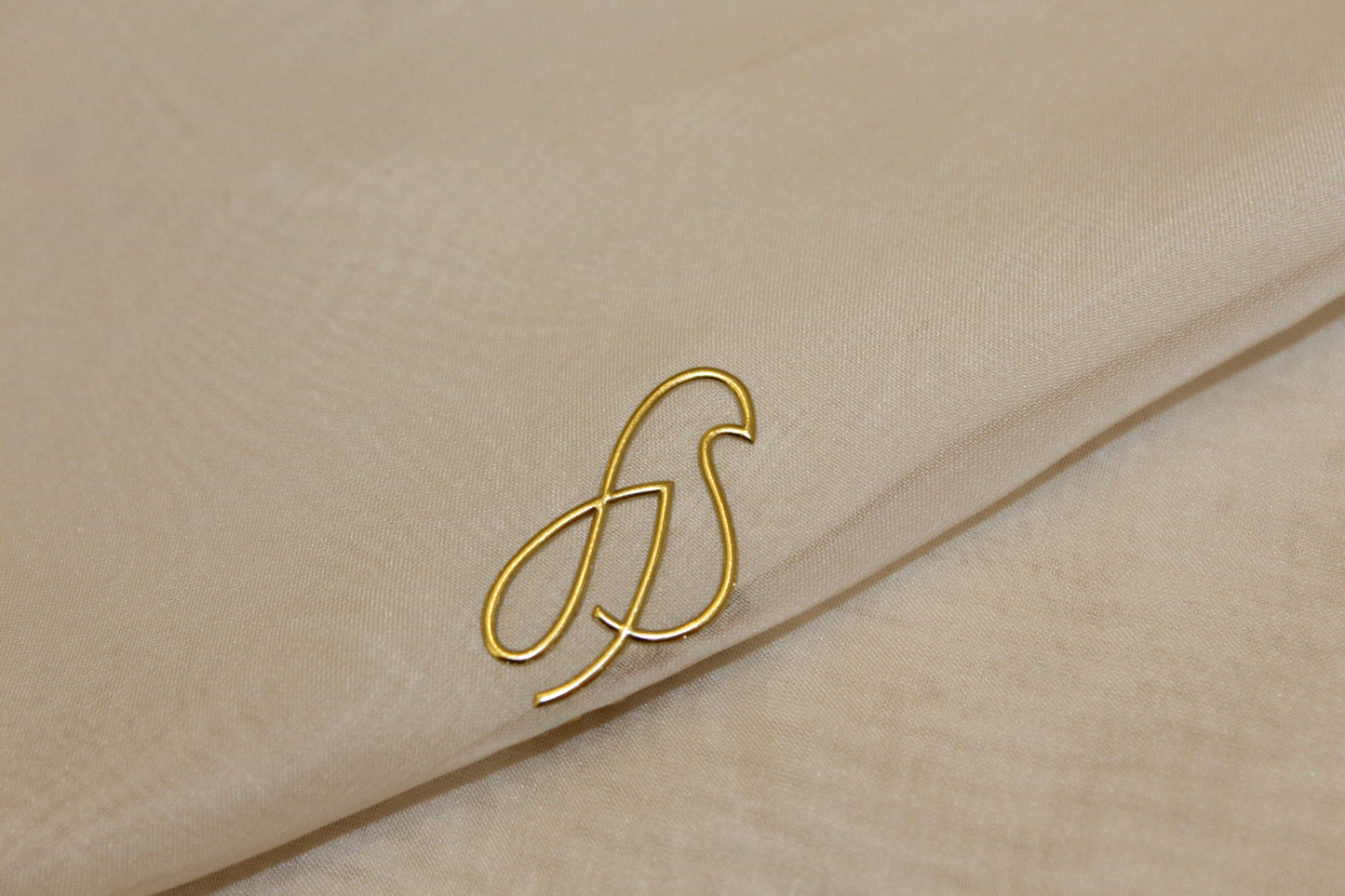 Foulard Chiffon - Light Beige