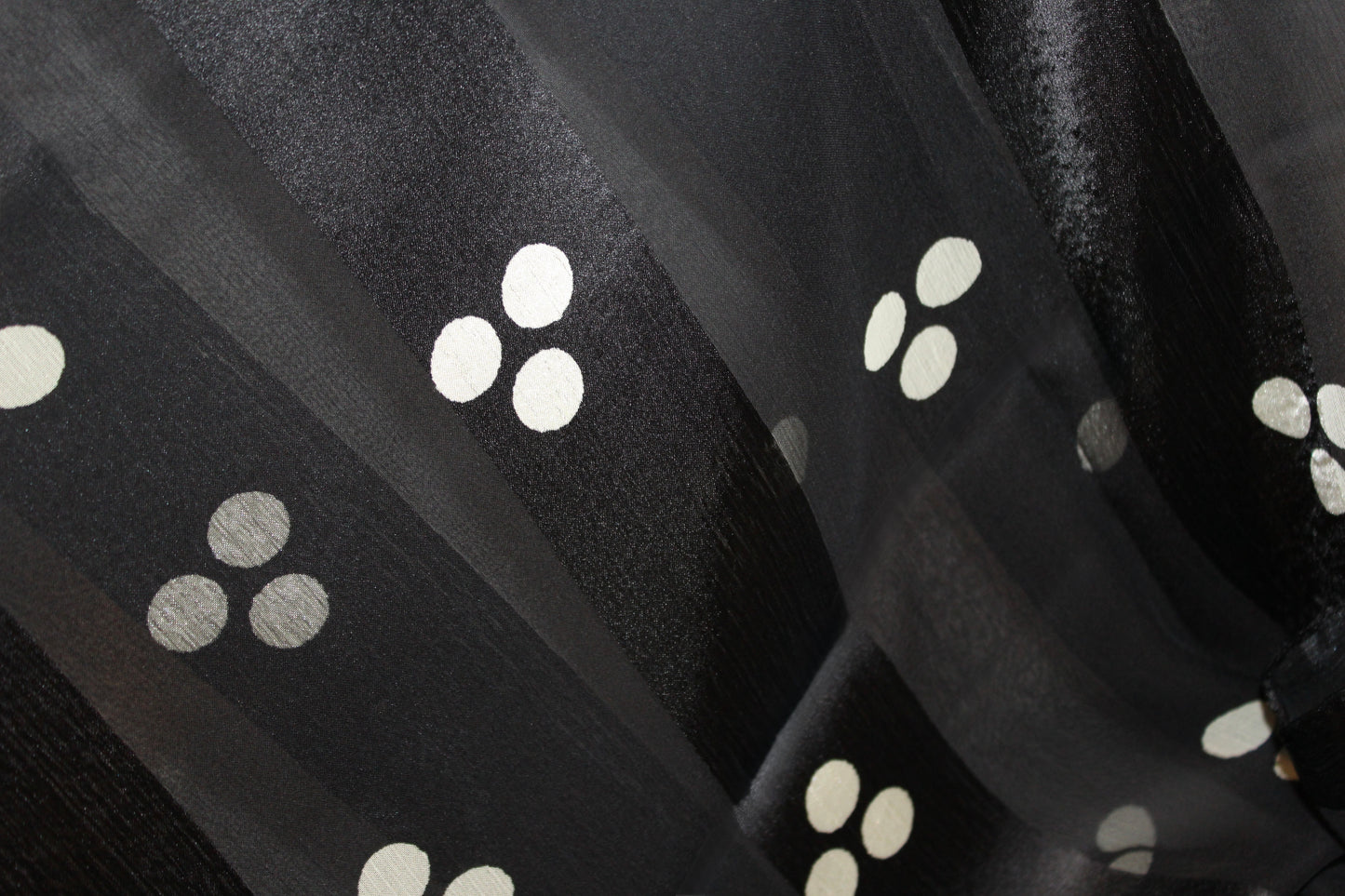 Foulard Ribbed Satin Printed