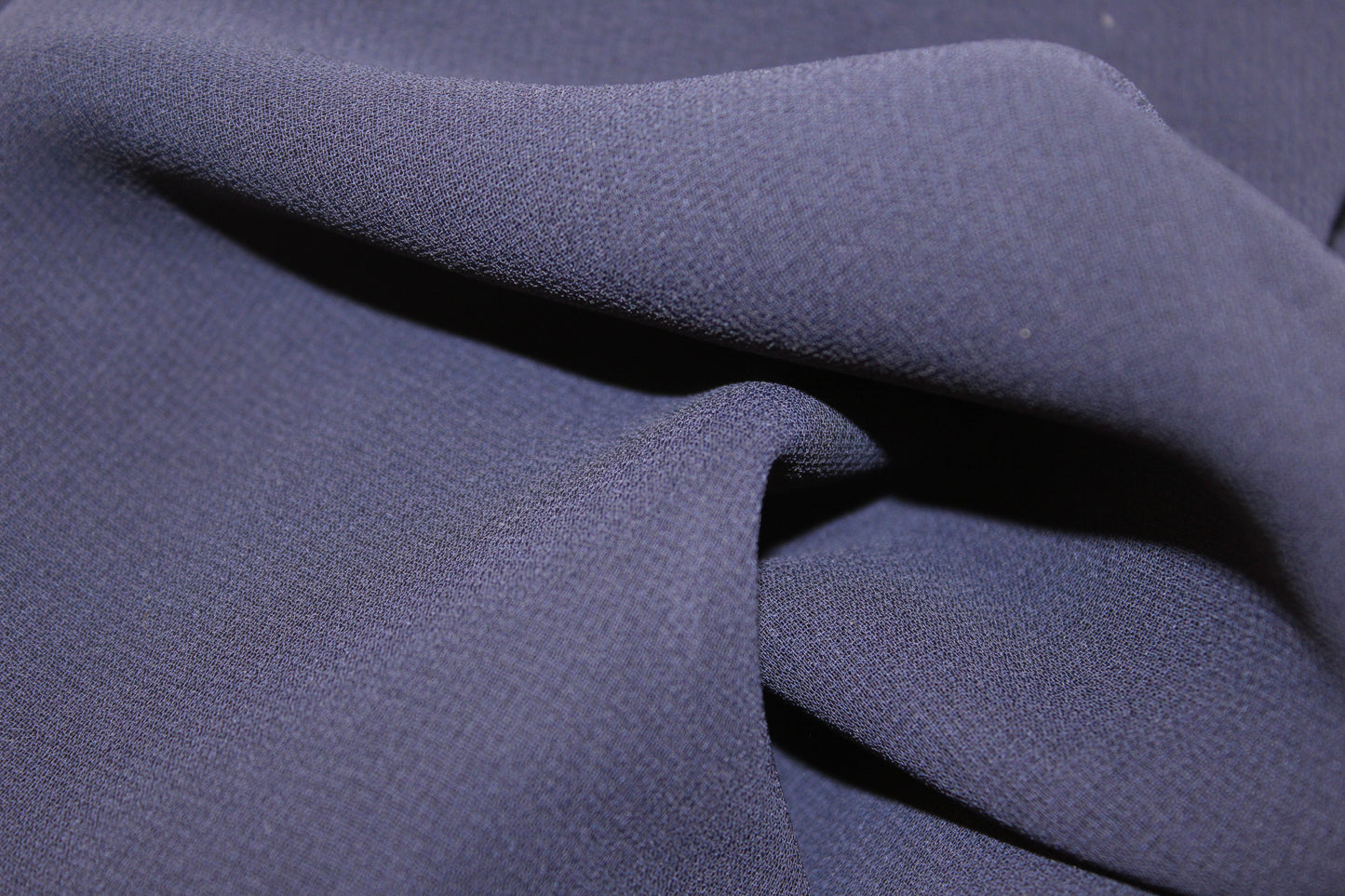 Foulard Crepe - Dark Navy Blue