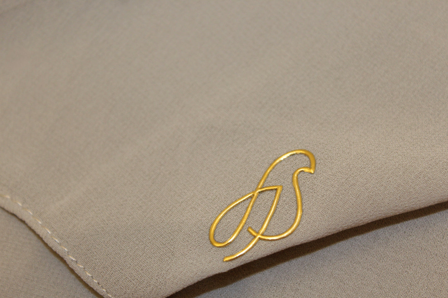 Foulard Double Chiffon - Grey