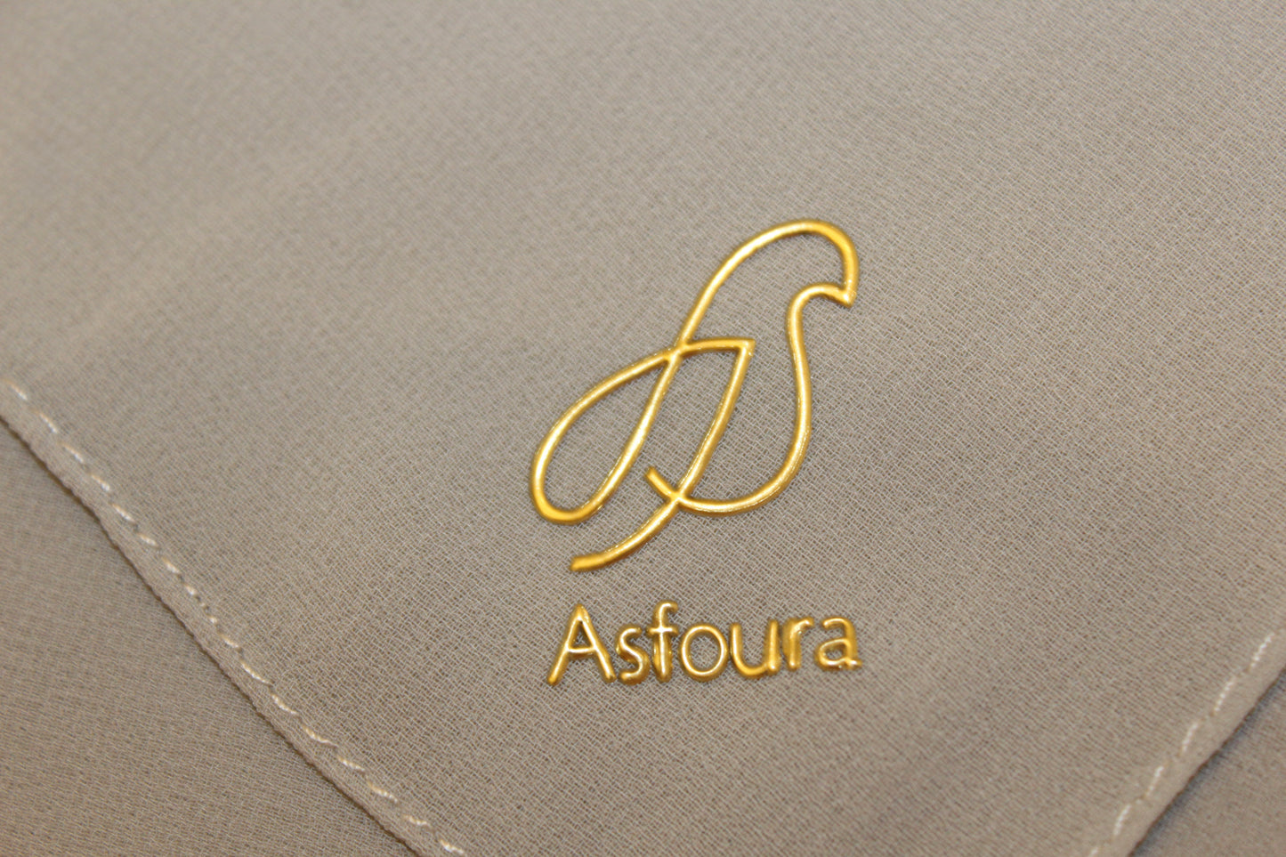 Foulard Double Chiffon - Grey