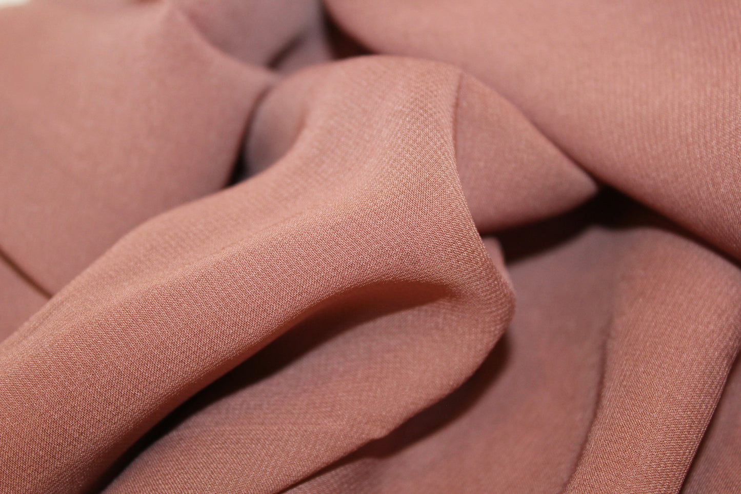 Foulard Double Chiffon - Brown