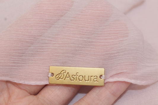 Foulard Silk Crippon - Light Pink