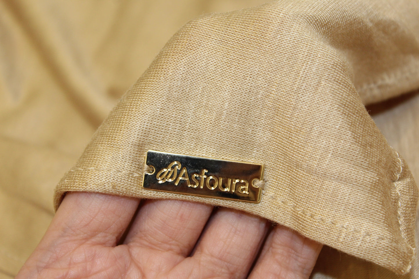 Mandel Cotton Kuwait - Gold
