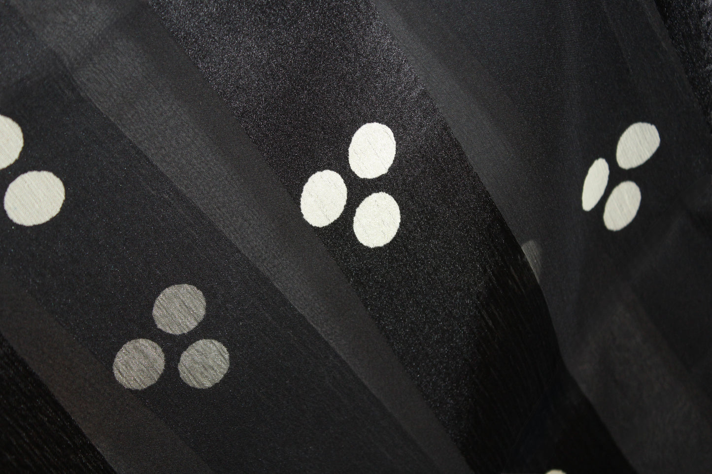 Foulard Ribbed Satin Printed