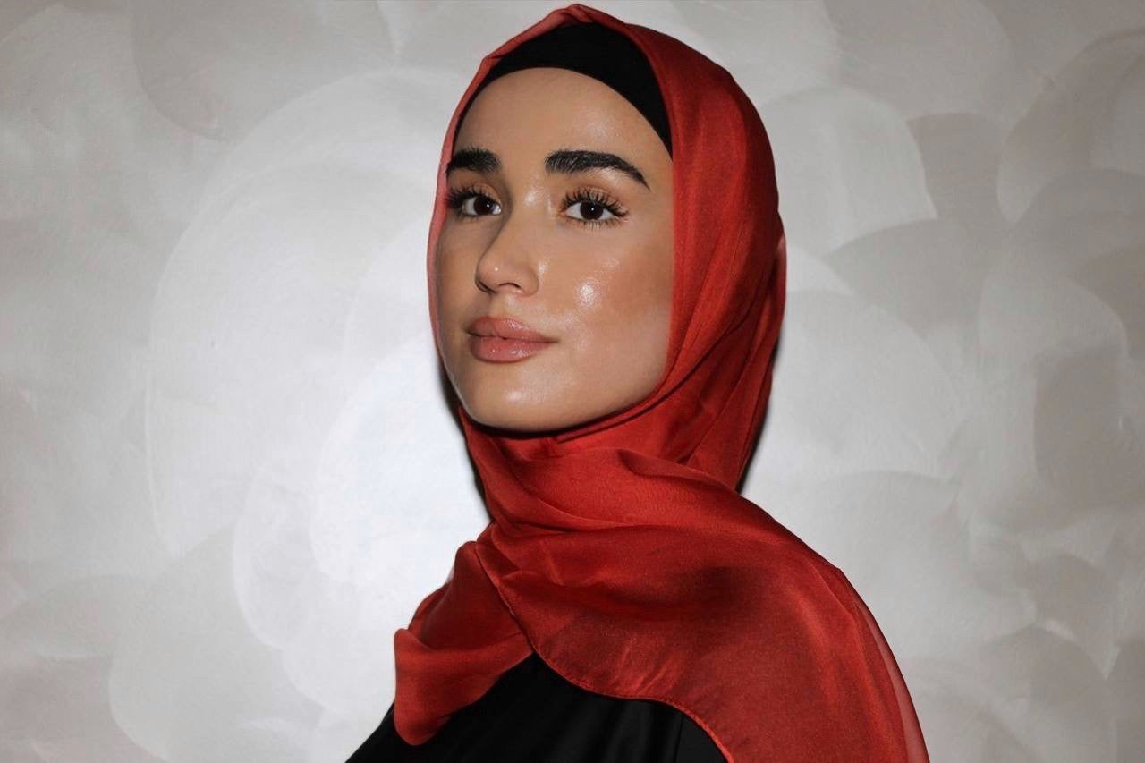 Everyday Silky Chiffon Hijab - Roof Terracotta