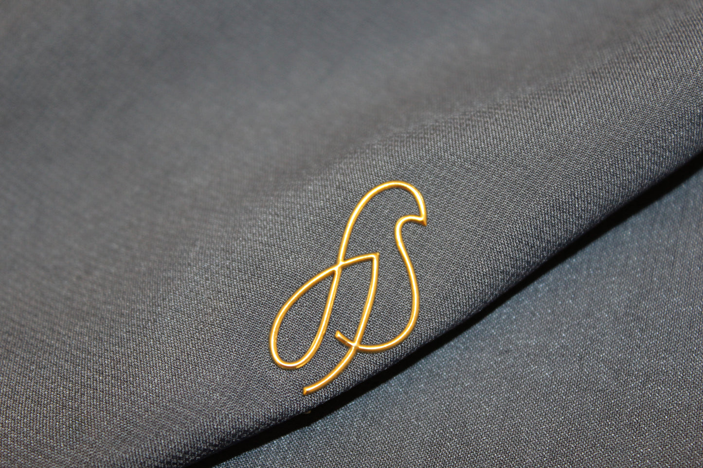 Foulard Double Chiffon - Navy Blue