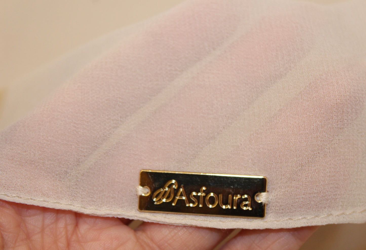 Foulard Crepe - Beige