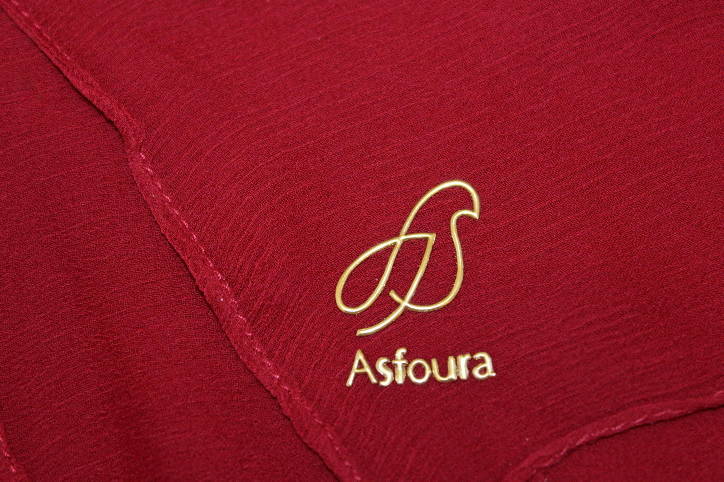 Foulard Silk Crippon - Burgundy