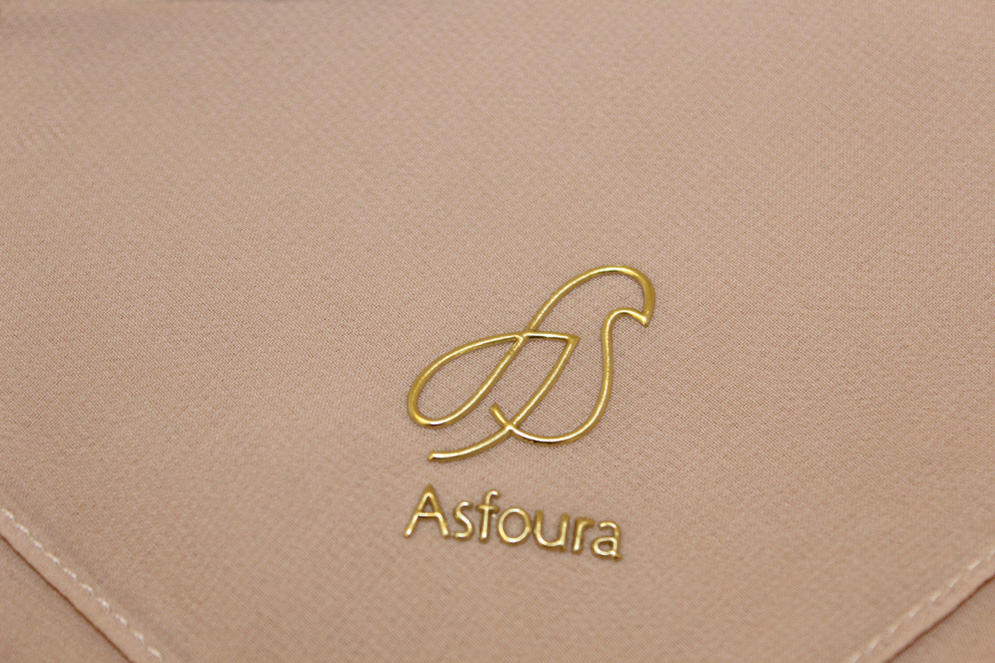 Foulard Double Chiffon - pink Beige