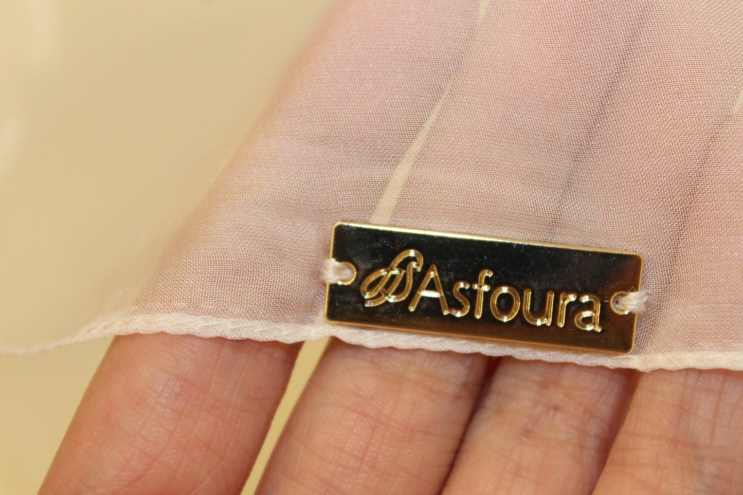 Foulard Chiffon - Off White