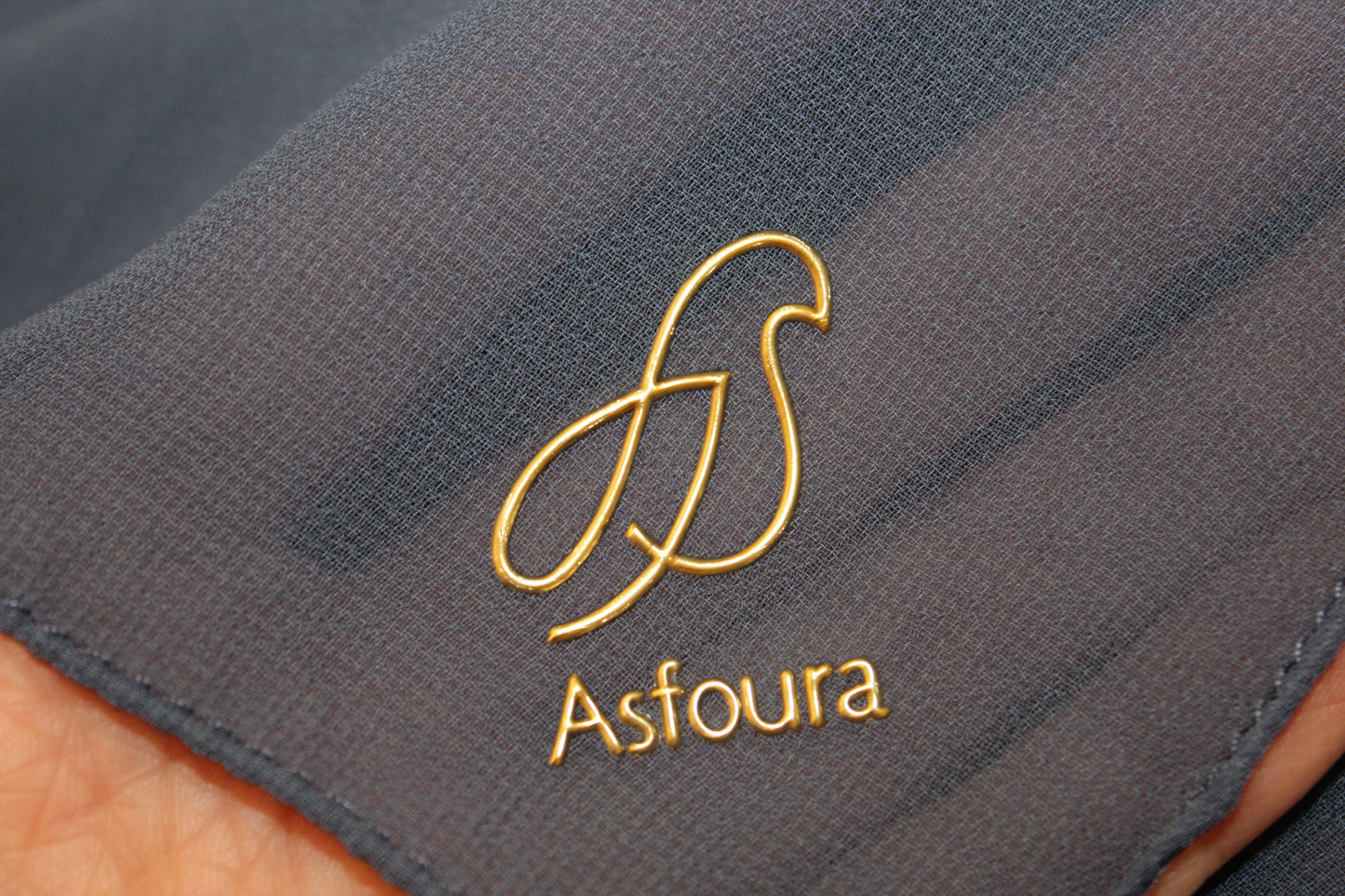 Foulard Crepe - Navy Blue