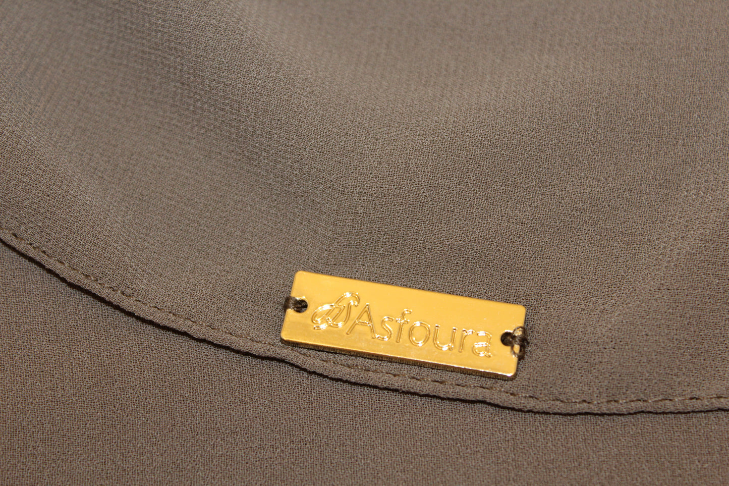 Foulard Crepe - Dark Khaki