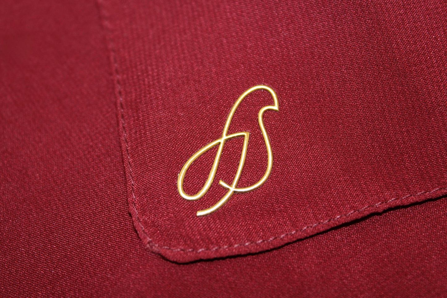 Foulard Crepe - Burgundy