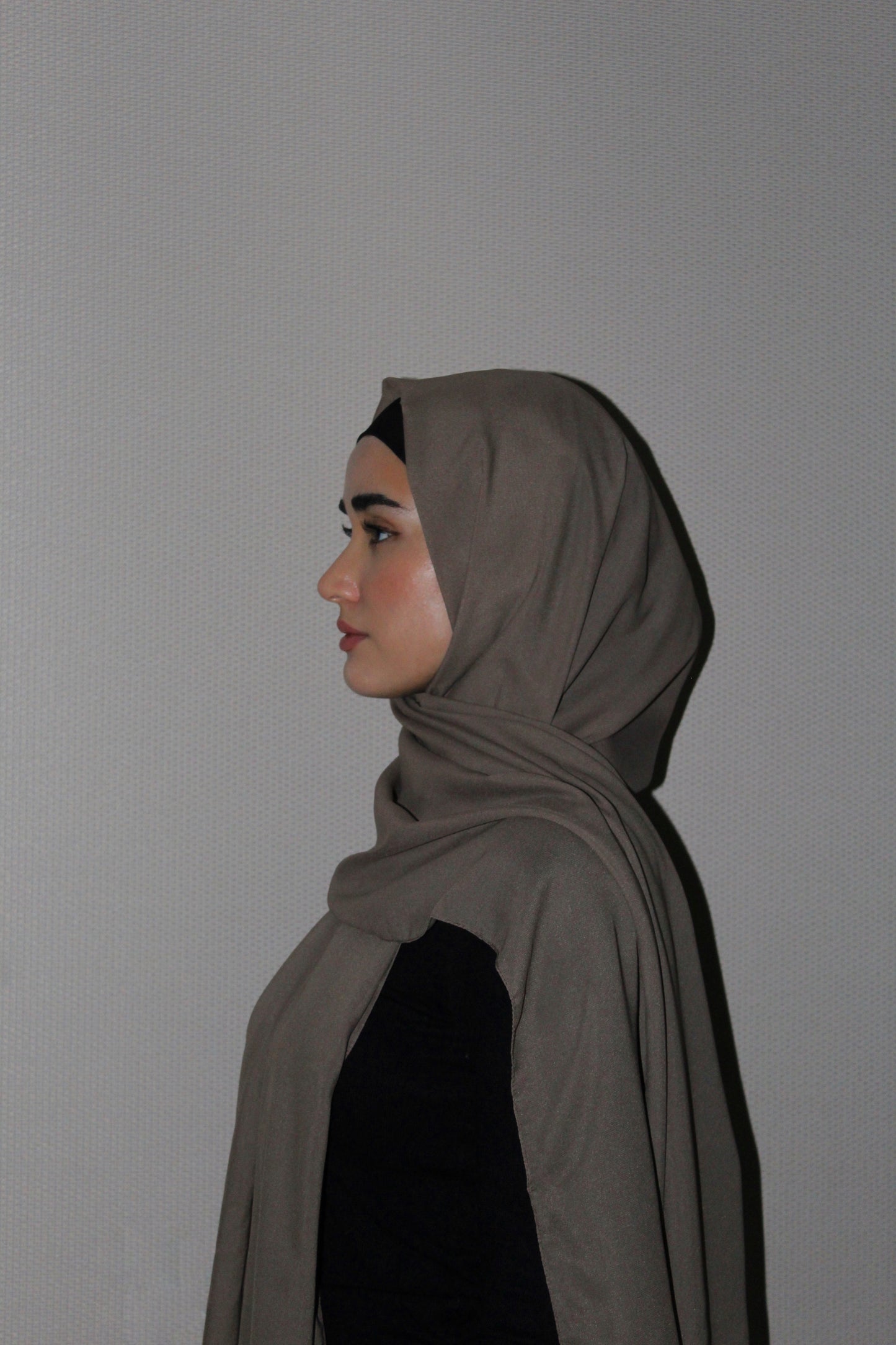 Everyday Chiffon Hijab - Beige brown