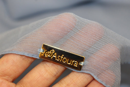 Foulard Silk Crippon - Dark Sky Blue