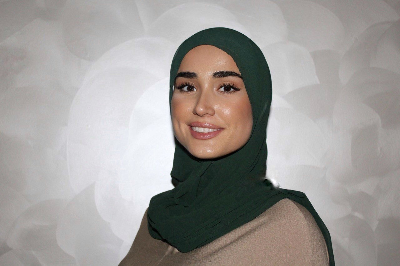 Everyday Chiffon Hijab - Army